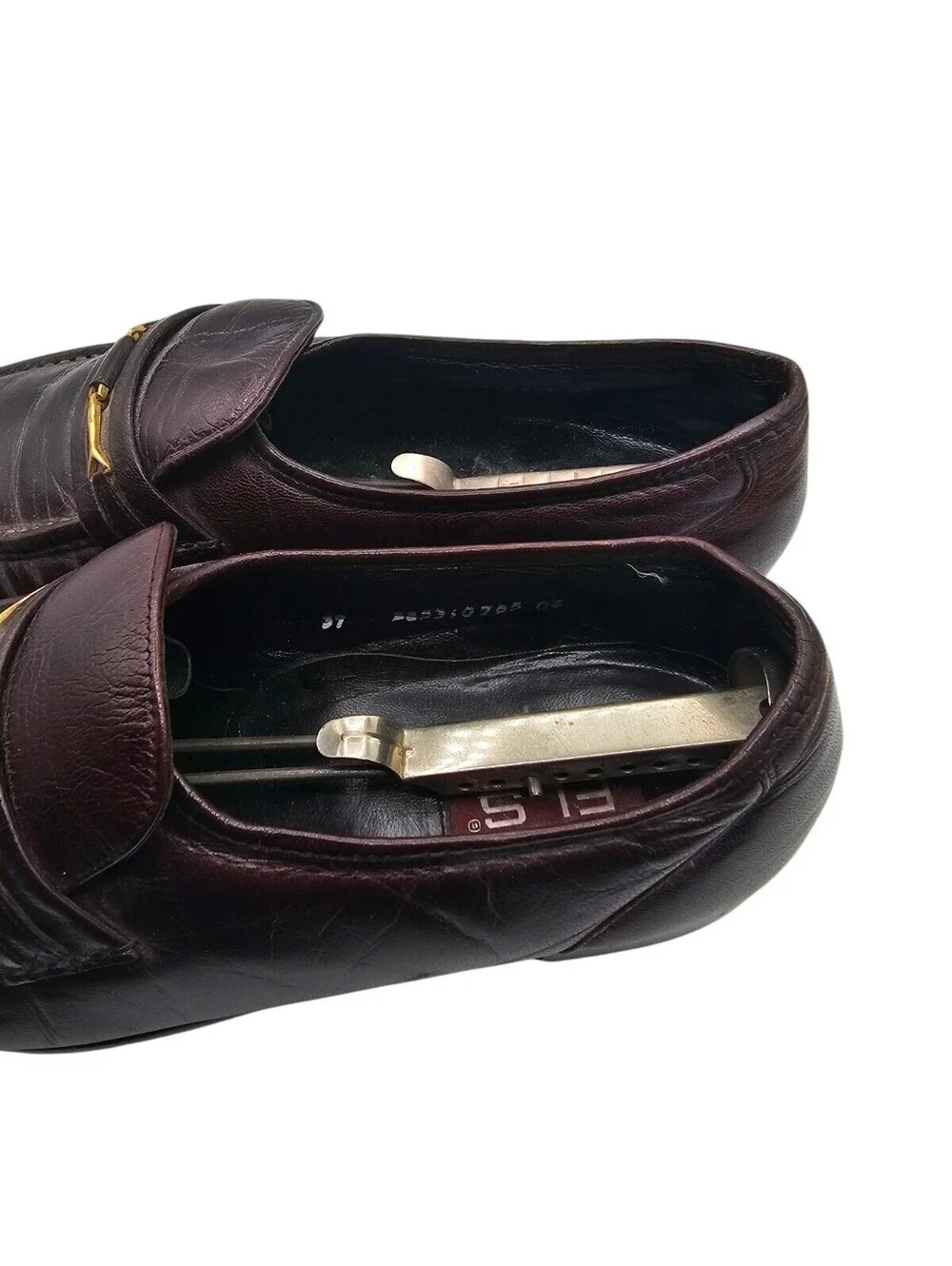 Florsheim Mens Vintage Size 39 D Brown Leather Slip On Penny Loafer Shoes